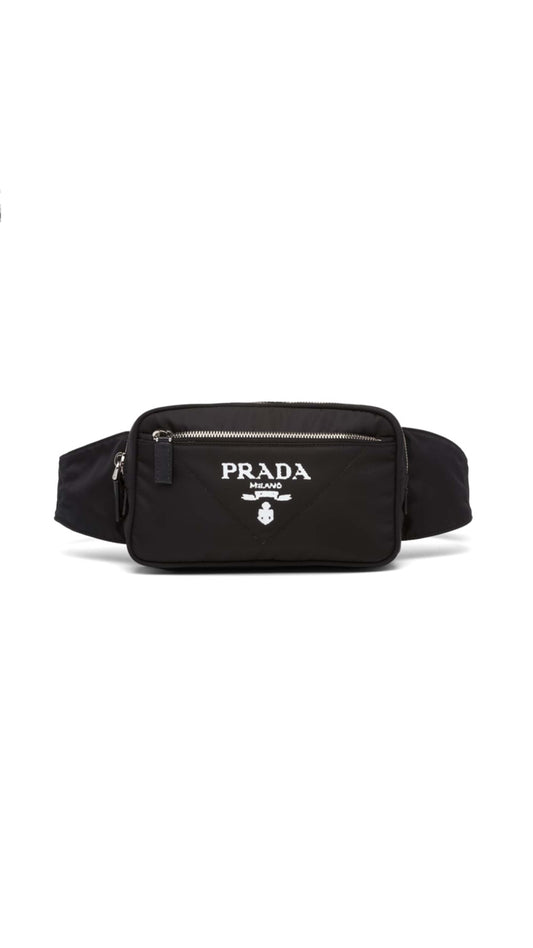 Re-Nylon Belt Bag - Black