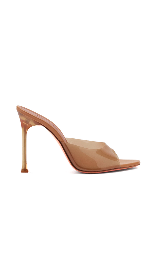 Alexa Glass Slipper - Nude