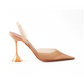 Holli Glass Slingback - Nude