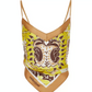 Manifesto Bandana Foulard Twill Top - Yellow/Multi