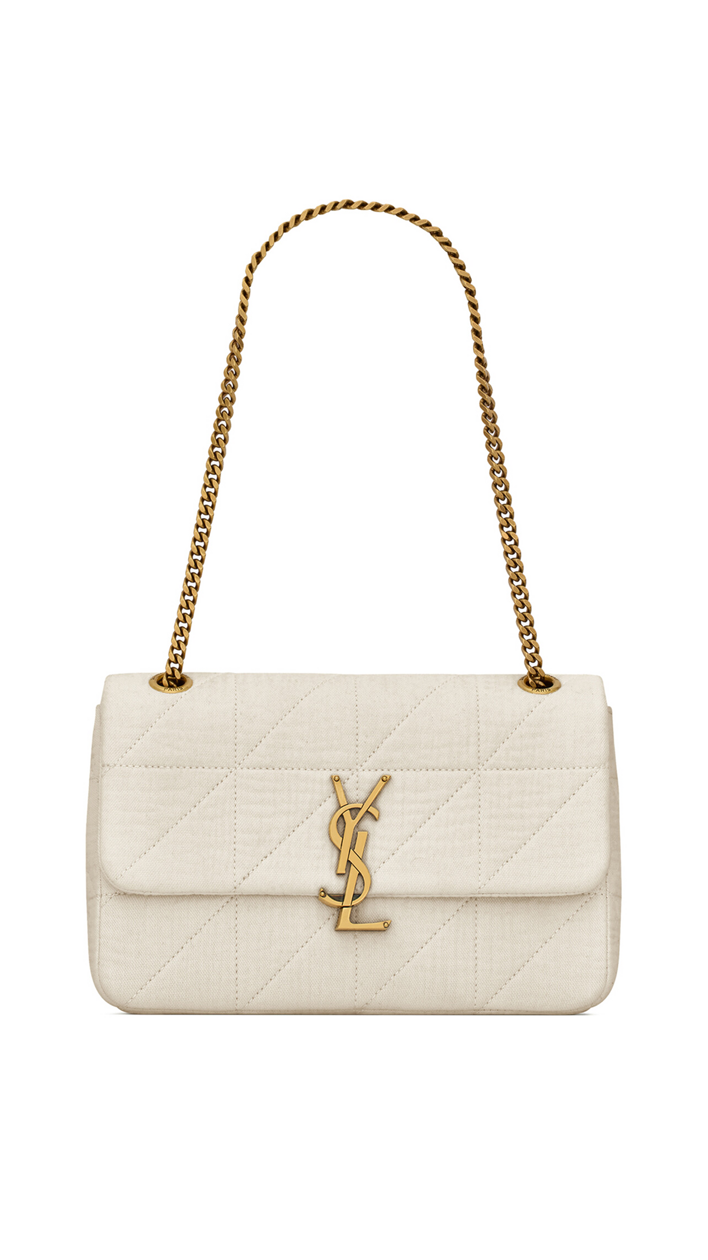 Jamie Medium in Jersey - Blanc Cotton