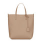 Shopping Bag Saint Laurent Toy In Supple Leather - Dark Beige