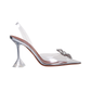 Rosie Glass Sling Pump - Transparent