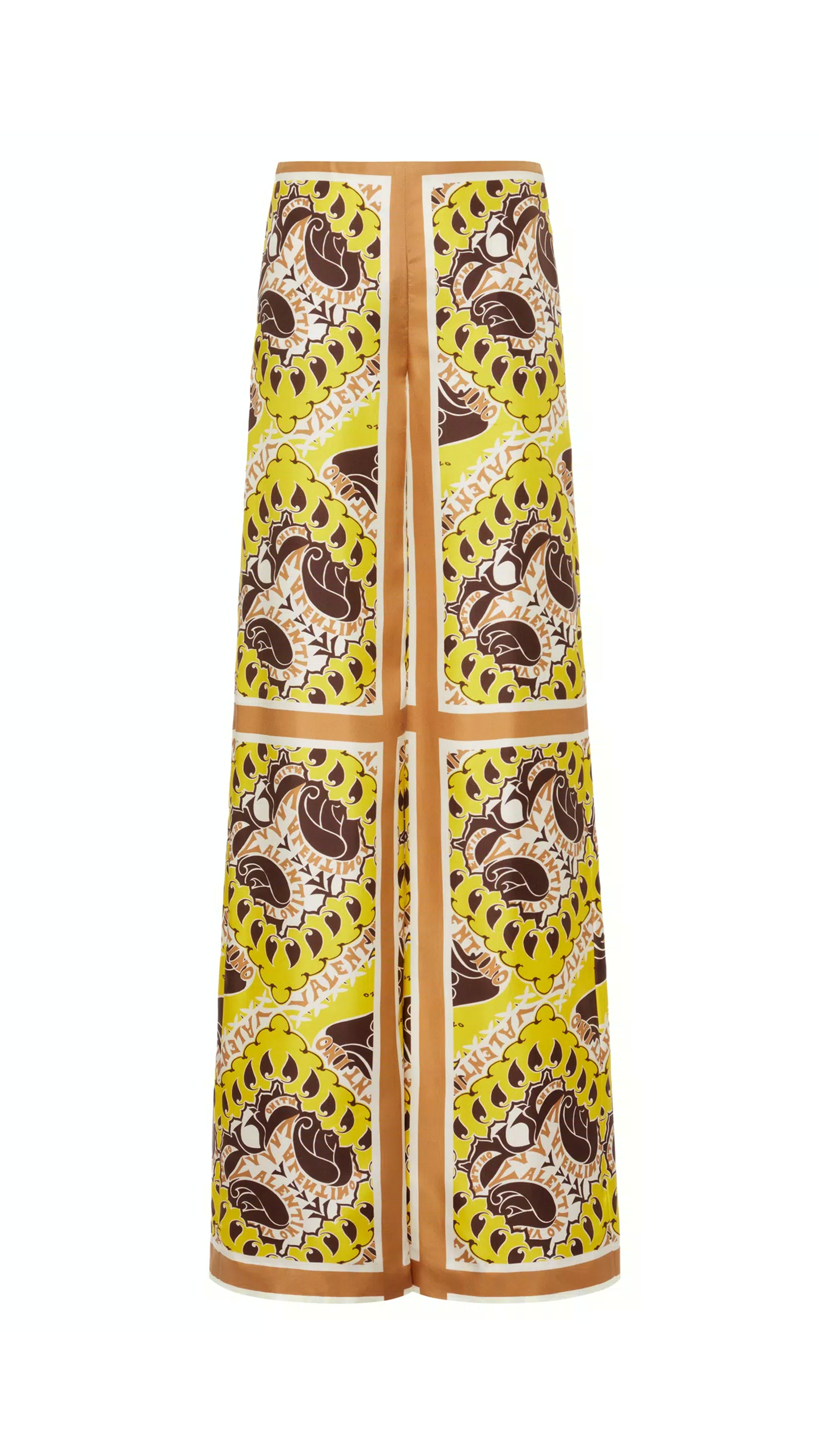 Manifesto Bandana Foulard Twill Pants - Yellow/Multi