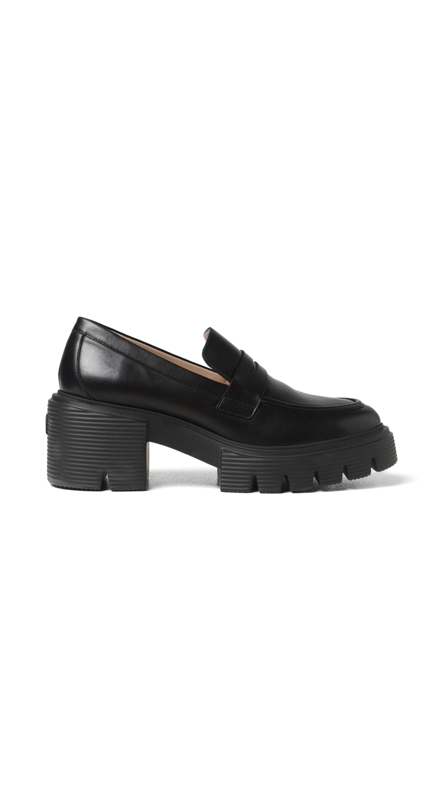 Soho Leather Loafers - Black