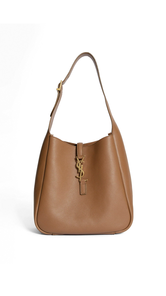 Small Le 5 à 7 Supple in Grained Leather - Fox