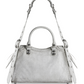 Neo Cagole City Small Handbag in Dirty Effect - Optic White