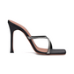 Adriana Crystal Slipper - Satin Black