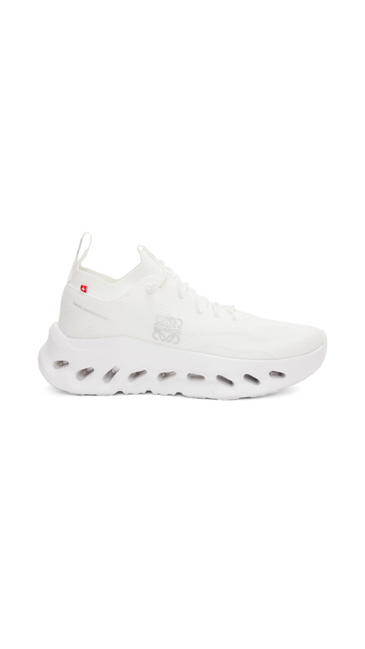 Cloudtilt Sneaker in Recycled Polyester - All White