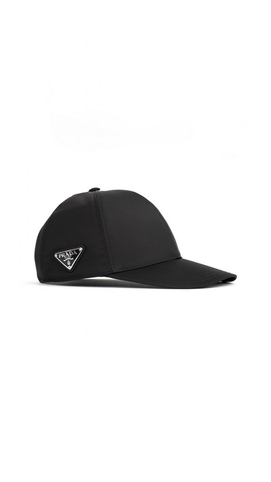 Wool Baseball Cap - Black.