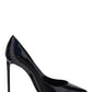 Zoe Pumps In Patent Leather - Black