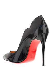 Hot Chick Patent Leather Pumps 100 MM - Black