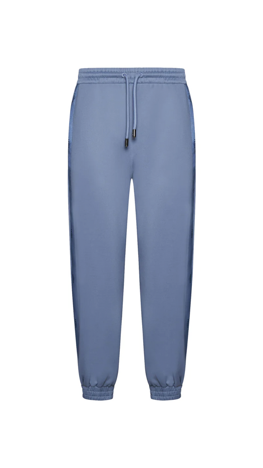 Cotton Jersey Sweatpants - Pale Blue
