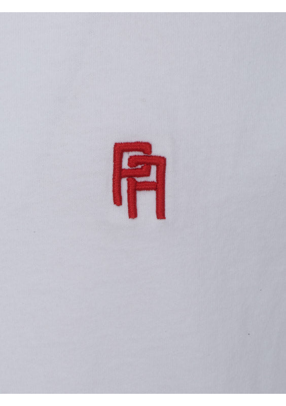 PA Embroidered T-Shirt - White