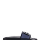 Baguette Slides - Blue / Black
