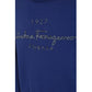 Embroidered Sweatshirt - Golfo Blue