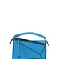 Mini Puzzle Bag in Soft Grained Calfskin - Cyan