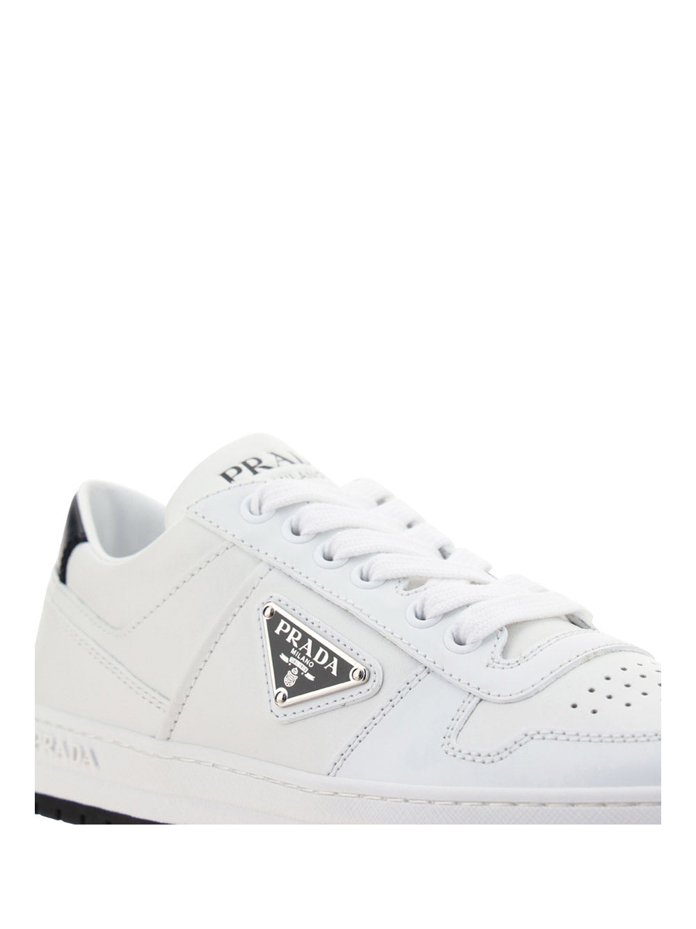 Leather Sneakers - White