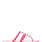 Rockstud Flat Rubber Sandal - Pink.