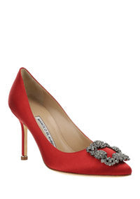 Hangisi Pumps 90MM - Red