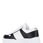 Leather Sneakers - White/Black