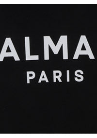 Eco-designed Cotton T-shirt With Logo Print - Black