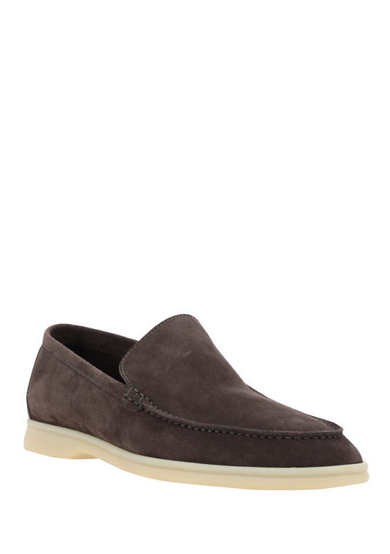 Summer Knitted Walk Loafers - Brown