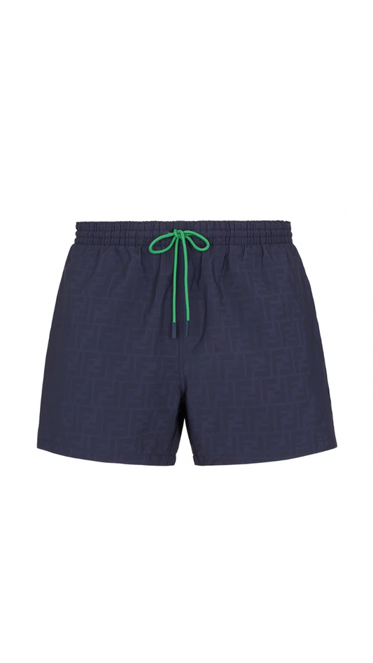Nylon Swim Shorts - Blue