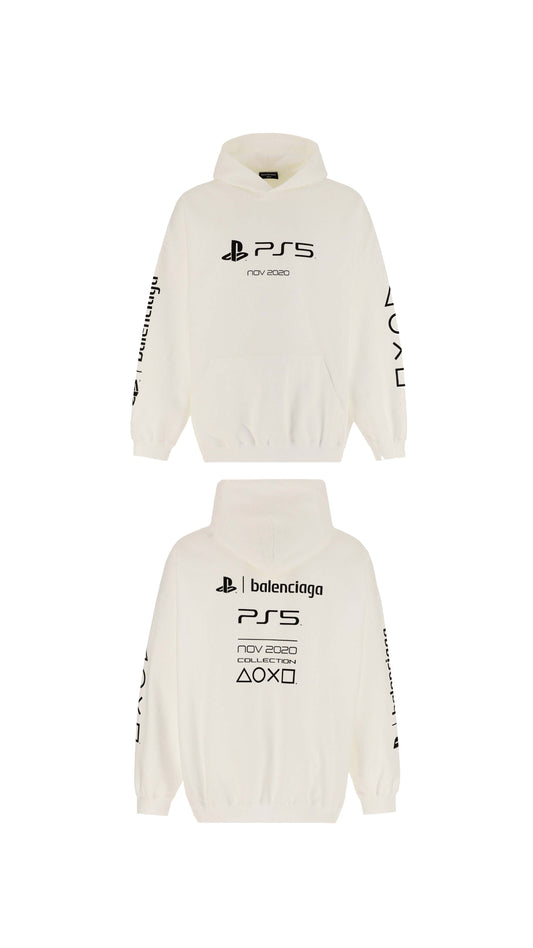 PS5 Hoodie - White