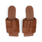 Patch Flat Mule - Caramel