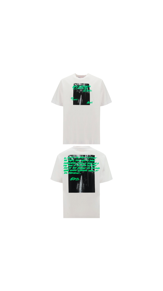 Metro Type Over Skate S/S Tee - White