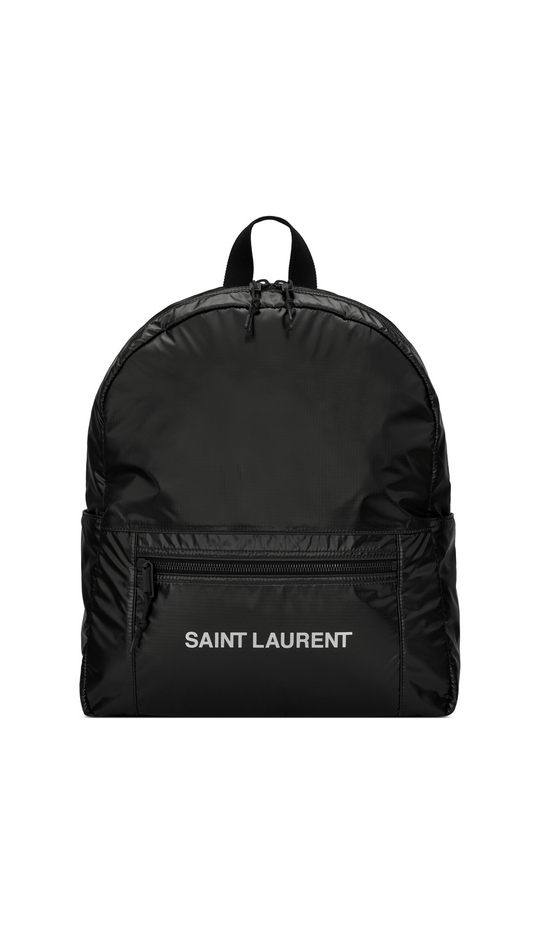 Nuxx Backpack in Nylon - Silver/Black