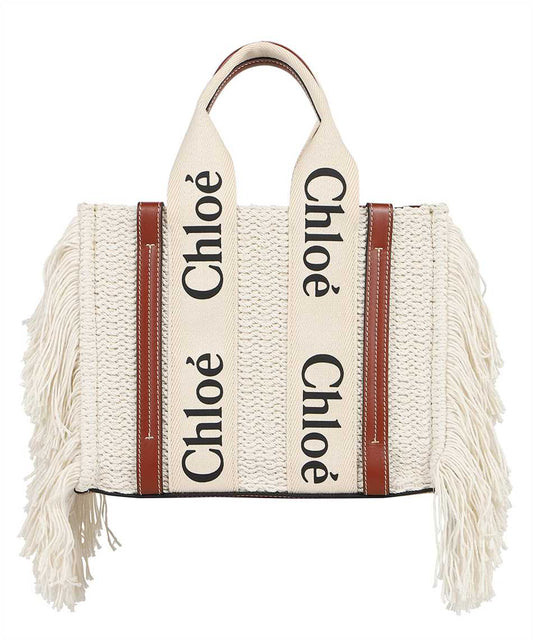 Small Woody Tote Bag - Off-white