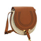 Small Marcie Cross-Body Basket - Brown