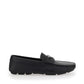 Logo Driving Loafers - Black.