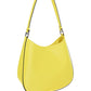 Prada Cleo Brushed Leather Shoulder Bag - Yellow.