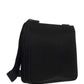 Re-Nylon and Saffiano Shoulder Bag - Black