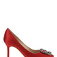 Hangisi Pumps 90MM - Red