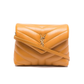 Loulou Toy Strap Bag in Matelassé "Y" Leather - Cheddar