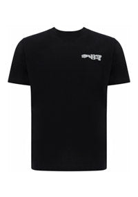 Logo Print Arrow T-Shirt - Black