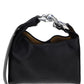 Small Chain Hobo Shoulder Bag - Black