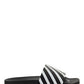 Industrial Sliders - Black/White