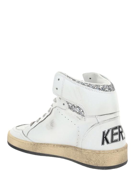 Sky Star Sneakers - White / Glitter