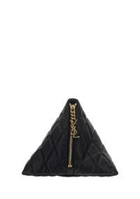 Sade Pyramid in Quilted Lambskin - Black.