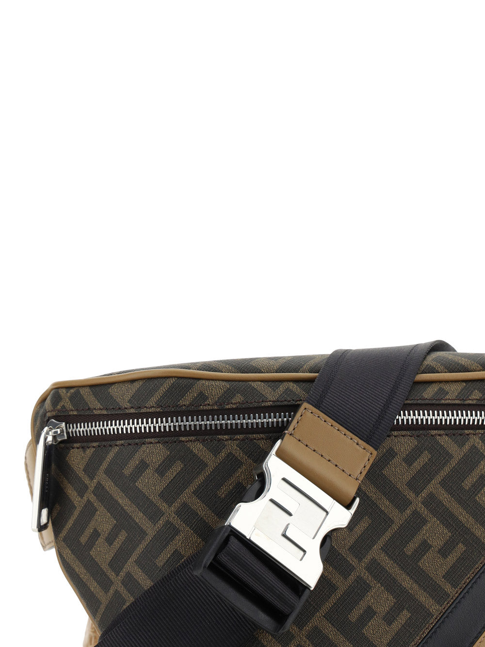 Leather Belt Bag - Brown