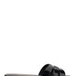 Tribute Flat Mules In Patent Leather - Black