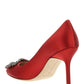 Hangisi Pumps 90MM - Red