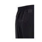 Crepe Satin Sweatpants - Black