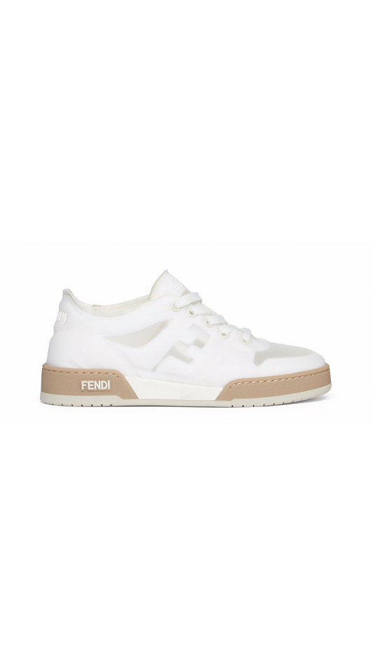 Fendi Match Mesh Sneakers - White