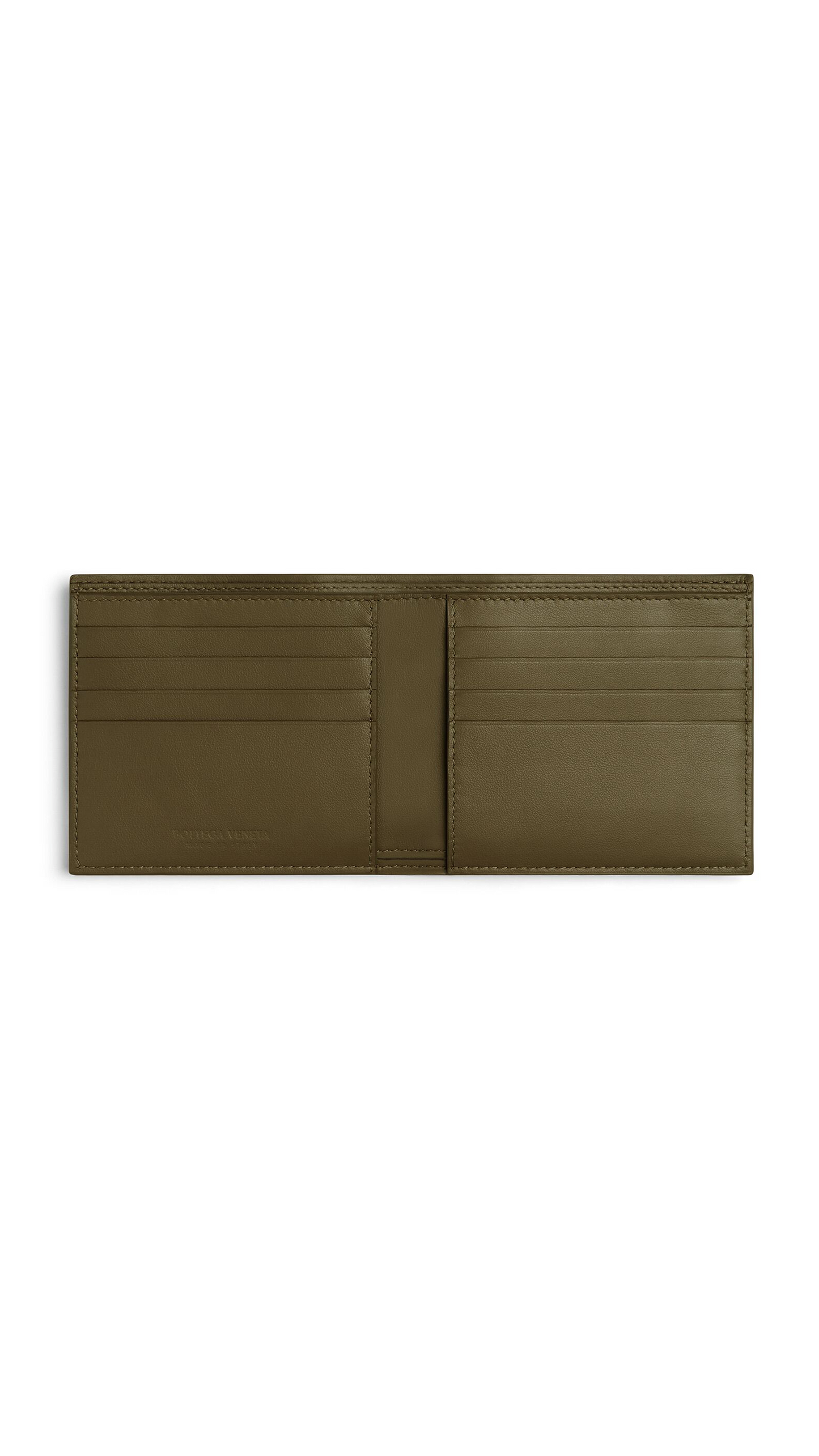 Intrecciato Bi-fold Wallet - Mud